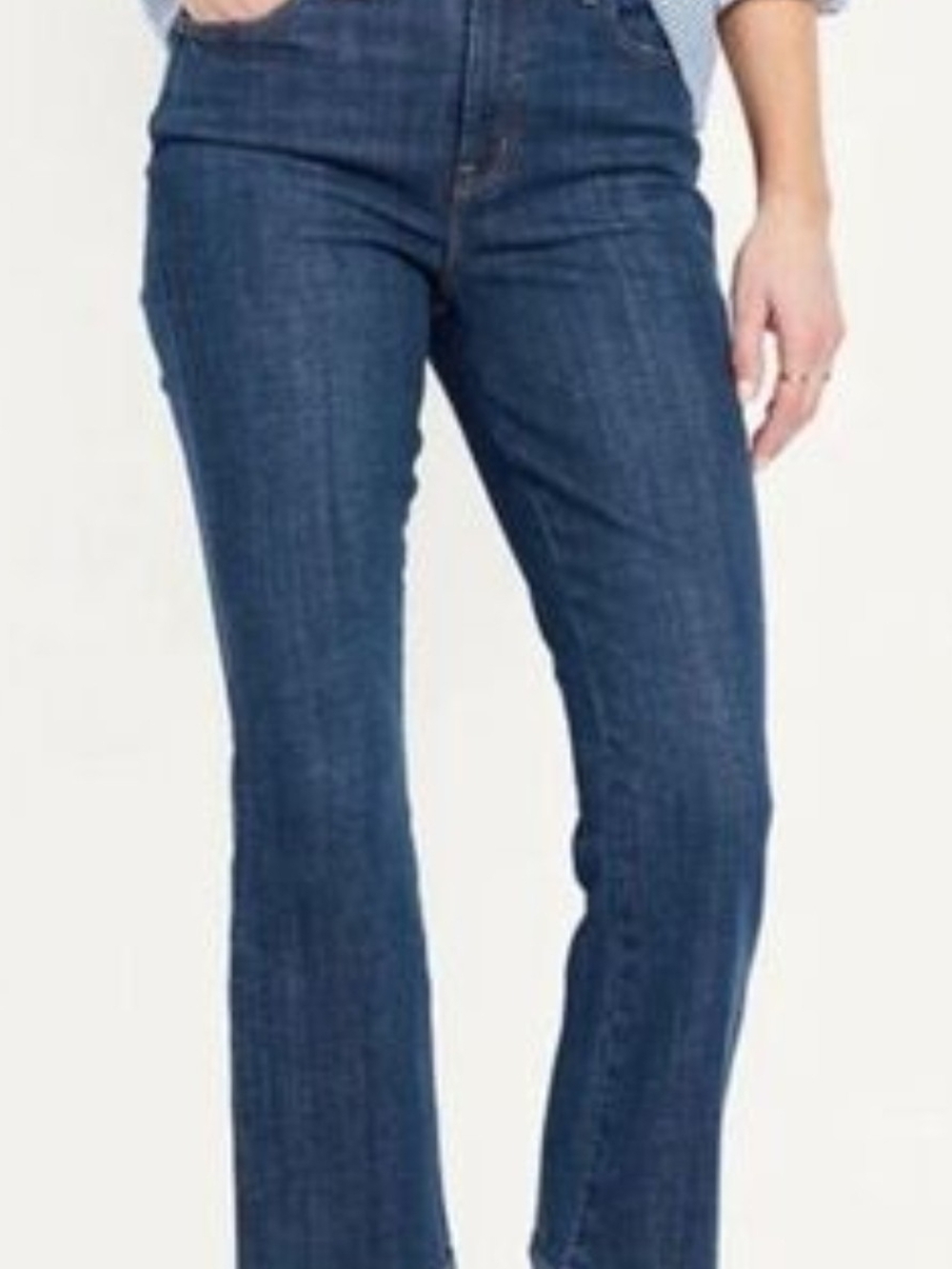 Old Navy Womens Dark Blue Flare Jeans